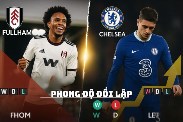 Nhận định bóng đá phong độ đối lập của Fullham vs Chelsea Nhận định bóng đá phong độ đối lập của Fullham vs Chelsea
