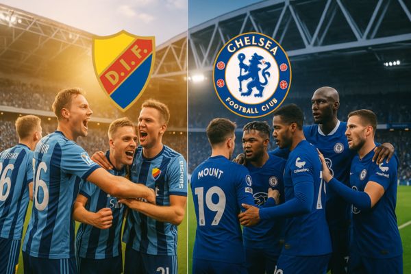 Nhận định bóng đá Phong độ gần đây của Djurgarden vs Chelsea