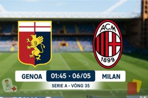 Nhận định bóng đá Genoa vs AC Milan ngày 06/05