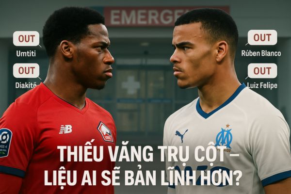 Nhận định bóng đá Tương quan lực lượng của Lille vs Marseille Nhận định bóng đá Tương quan lực lượng của Lille vs Marseille