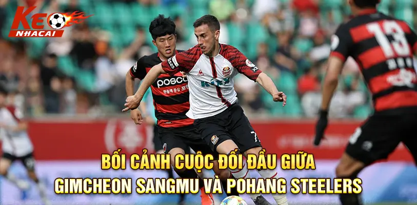 Không khí sôi động trước trận đấu giữa Gimcheon Sangmu vs Pohang Steelers