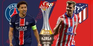 PSG đấu với Atletico Madrid
