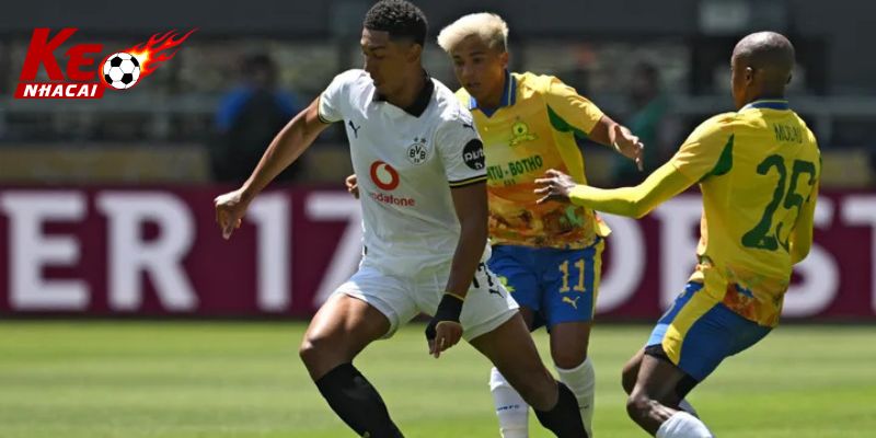 Phân tích chiến thuật Sundowns đấu với Dortmund
