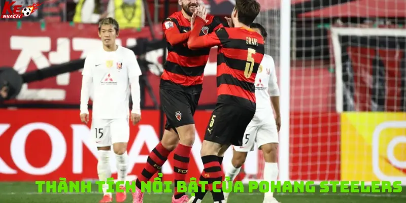Thành tích nổi bật trong suốt time vừa qua của Pohang Steelers